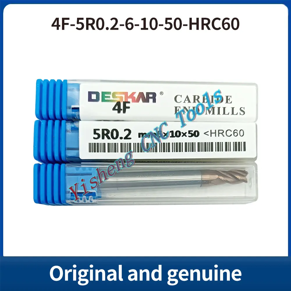 DESKAR 4F 5x50L 6x50L 8x60L HRC60 HRC50 5R0.2 5R0.5 5R1.0 6R0.2 6R0.5 6R1.0 8R0.2 8R0.5 8R1.0 Ball nose end mill 4 flute
DESKAR 4F 5x50L 6x50L 8x60L HRC60 HRC50 5R0.2 5R0.5 5R1.0 6R0.2 6R0.5 6R1.0 8R0.2 8R0.5 8R1.0 Ball nose end mill 4 flute