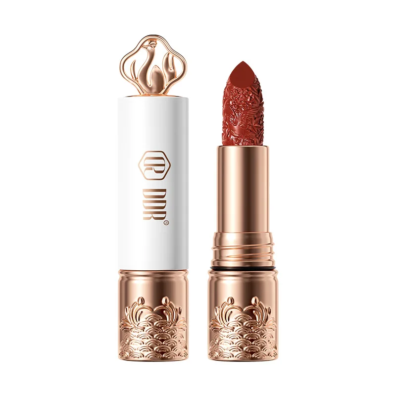 Carved Lipstick Red Lipstick Waterproof Moisturizing Lip Gloss Natural Long-lasting Makeup Chinese-style Matte Velvet Non-stick
Carved Lipstick Red Lipstick Waterproof Moisturizing Lip Gloss Natural Long-lasting Makeup Chinese-style Matte Velvet Non-stick