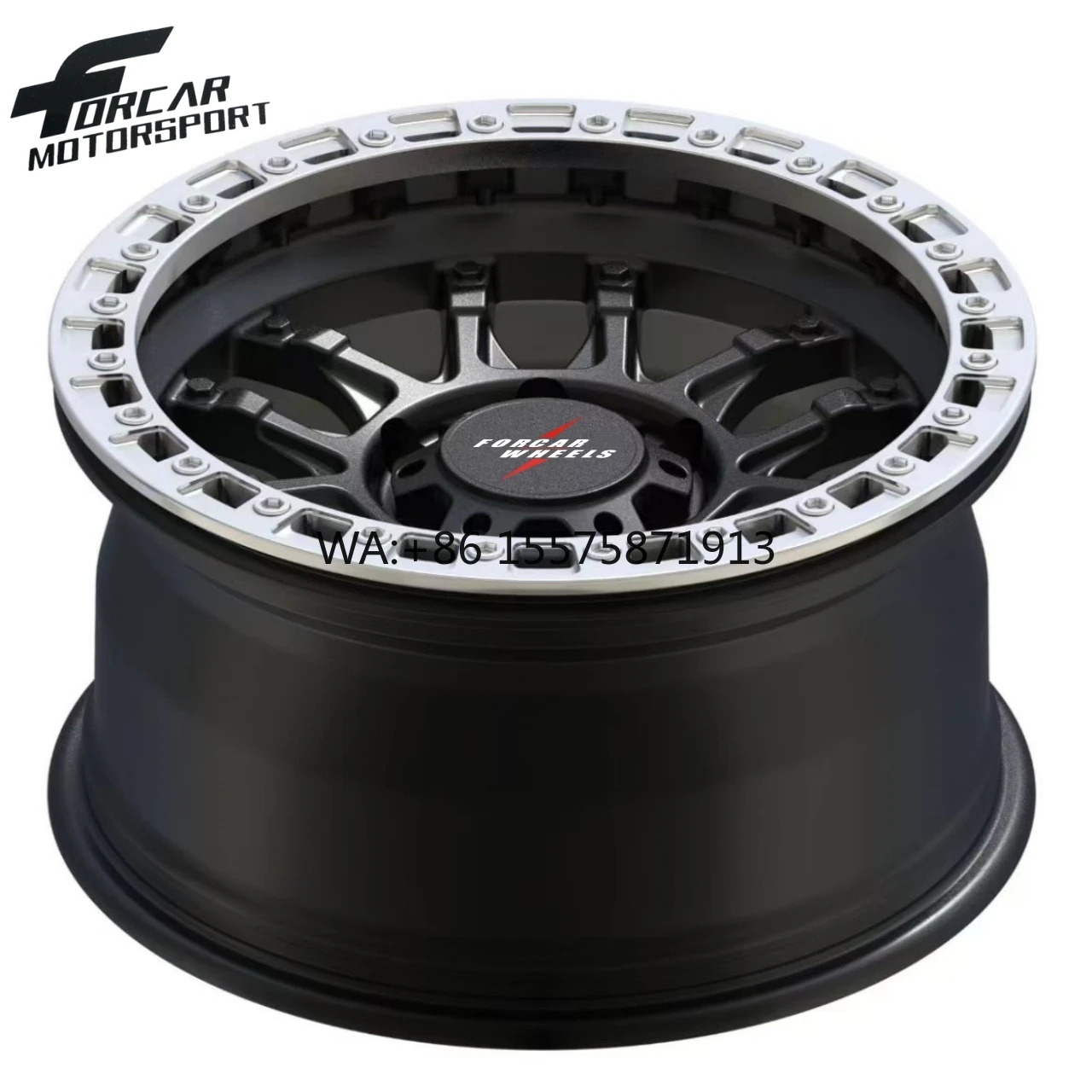 Forcar Forged Custom Gloss Black Forged Wheels with Real Beadlock 16-24 Inch Passenger Car Alloy Forged Wheels Rims
Forcar Forged Custom Gloss Black Forged Wheels with Real Beadlock 16-24 Inch Passenger Car Alloy Forged Wheels Rims