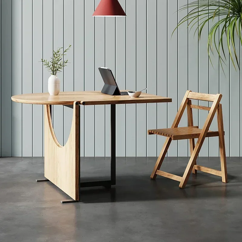 Foldable Dining Tables and Chairs Set Modern Minimalist Dining Room Furniture Square round Simple Retractable Dining Table
Foldable Dining Tables and Chairs Set Modern Minimalist Dining Room Furniture Square round Simple Retractable Dining Table