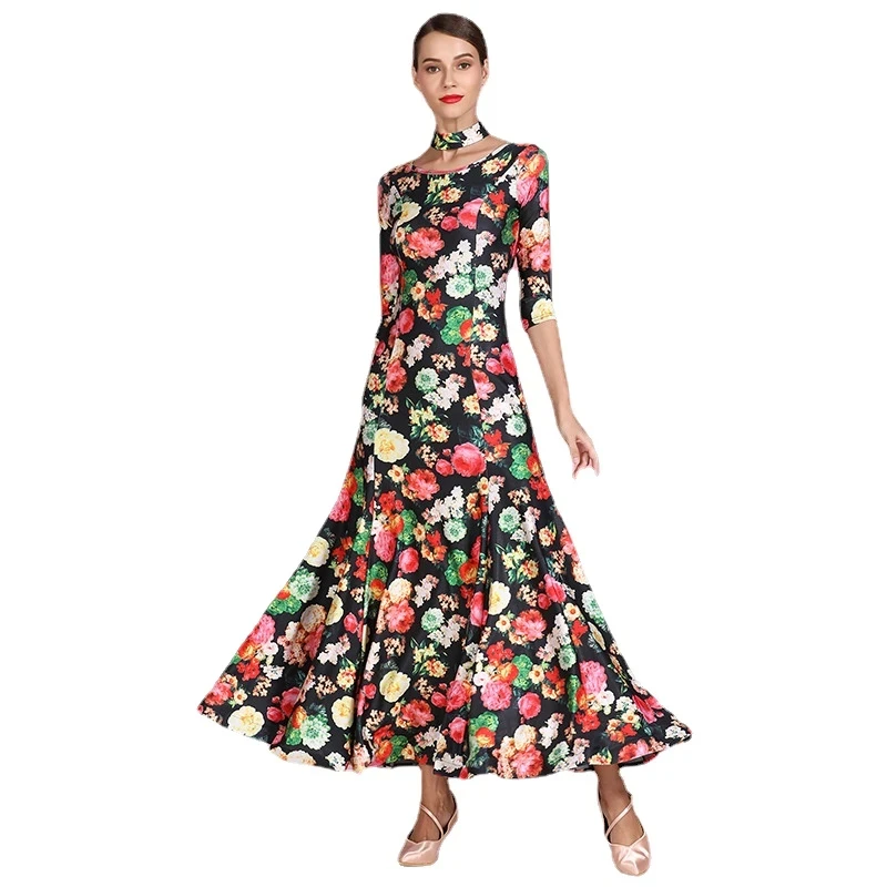 Ballroom Dance Dress Women Tango Waltz Foxtrot Dancing Clothes Female Competition Costume National Standard Modern Dance Dress
Ballroom Dance Dress Women Tango Waltz Foxtrot Dancing Clothes Female Competition Costume National Standard Modern Dance Dress