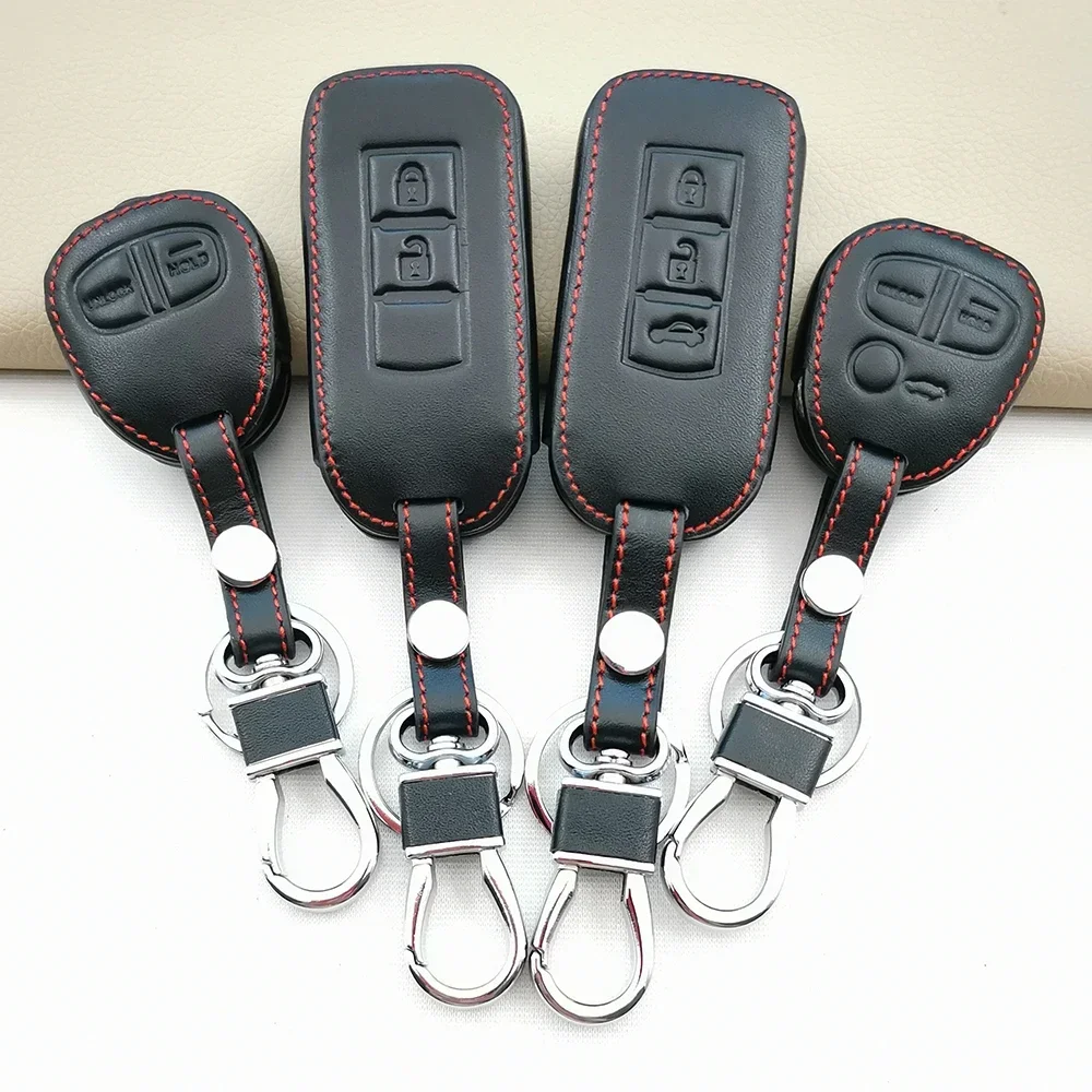 Leather Car Remote Control Key Case Cover for Mitsubishi Outlander Lancer Ex ASX Colt Grandis Pajero Sport Accessories Shell
Leather Car Remote Control Key Case Cover for Mitsubishi Outlander Lancer Ex ASX Colt Grandis Pajero Sport Accessories Shell