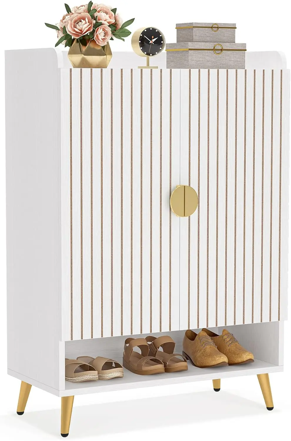 Shoe Cabinet with Doors & Adjustable Shelves, 7-Tier Modern Free Standing Shoe Racks Storage Organizer for Entryway, Li
Shoe Cabinet with Doors & Adjustable Shelves, 7-Tier Modern Free Standing Shoe Racks Storage Organizer for Entryway, Li