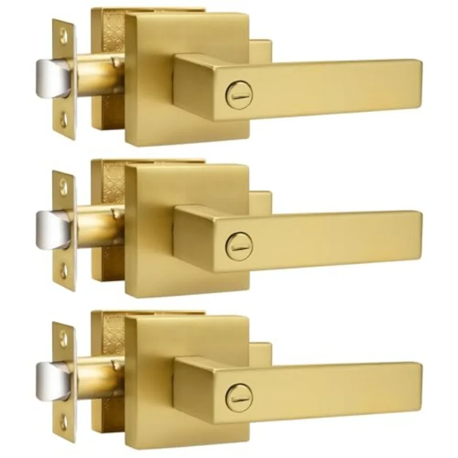 Privacy Door Handle Lockset Heavy Duty Interior Door Lever for Bedroom Reversible Keyless Handleset Door Knob
Privacy Door Handle Lockset Heavy Duty Interior Door Lever for Bedroom Reversible Keyless Handleset Door Knob