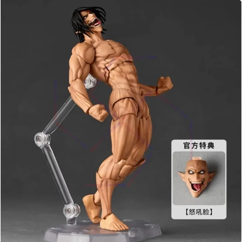 Original Kaiyodo Revoltech Amazing Yamaguchi Attack on Titan Eren Jaeger Anime Action Collection Figures Model Toys
Original Kaiyodo Revoltech Amazing Yamaguchi Attack on Titan Eren Jaeger Anime Action Collection Figures Model Toys