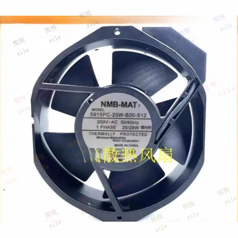 L L FOR NMB 5915PC-20W-B20-S12 AC200V 17238 17CM Cooling Fan
L L FOR NMB 5915PC-20W-B20-S12 AC200V 17238 17CM Cooling Fan