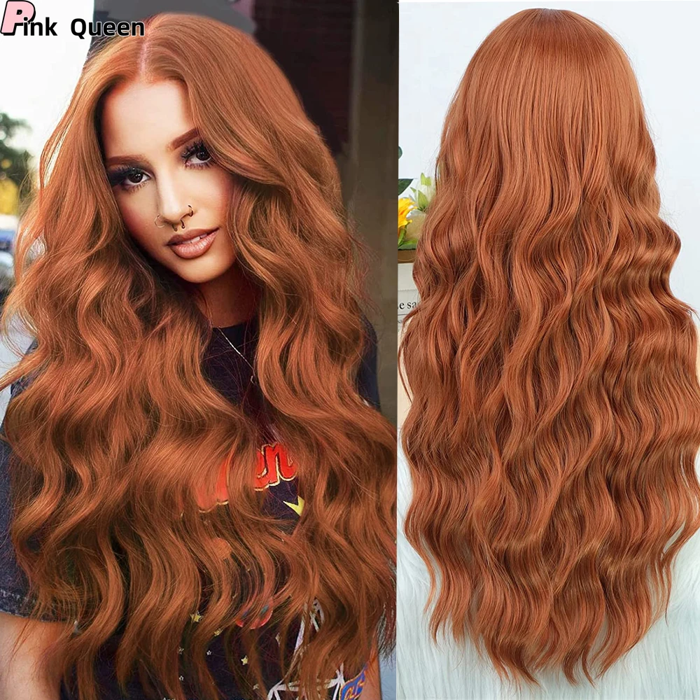 New Natural lace front wigs for Womens Long Straight Auburn Red Orange Bangs Lace Front Full Hair synthetic lace Wig cosplay gir
New Natural lace front wigs for Womens Long Straight Auburn Red Orange Bangs Lace Front Full Hair synthetic lace Wig cosplay gir