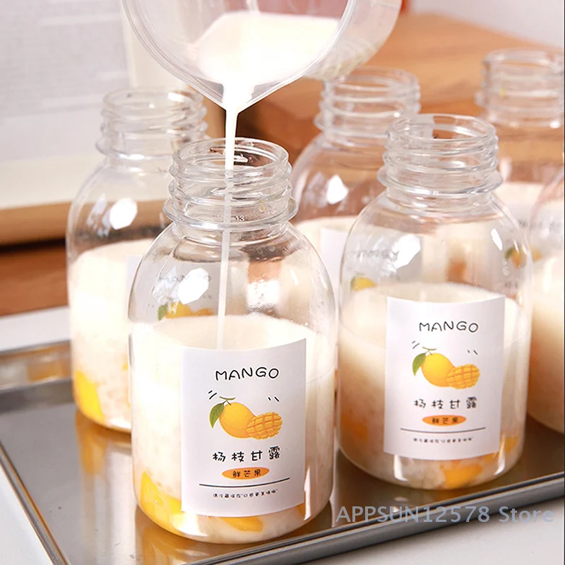 Empty Leak-Proof Clear Plastic Juice Bottles-Perfect With Pull Ring Cap For Juicing Smoothies, Milk Homemade Beverages Portable
Empty Leak-Proof Clear Plastic Juice Bottles-Perfect With Pull Ring Cap For Juicing Smoothies, Milk Homemade Beverages Portable