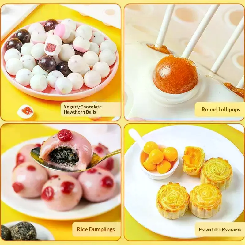 Multiple Round Ball Shape Silicone Molds Cake Decorating Tools, Chocolate Mold, Mold, Making Jelly Mousse Dessert Mold
Multiple Round Ball Shape Silicone Molds Cake Decorating Tools, Chocolate Mold, Mold, Making Jelly Mousse Dessert Mold