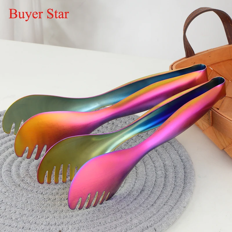 1/4Pcs Stainless Steel Food Tong Multi-function Serving Utensil Bread Salad Steak BBQ Clip Cooking Tools Kitchen Accessories
1/4Pcs Stainless Steel Food Tong Multi-function Serving Utensil Bread Salad Steak BBQ Clip Cooking Tools Kitchen Accessories