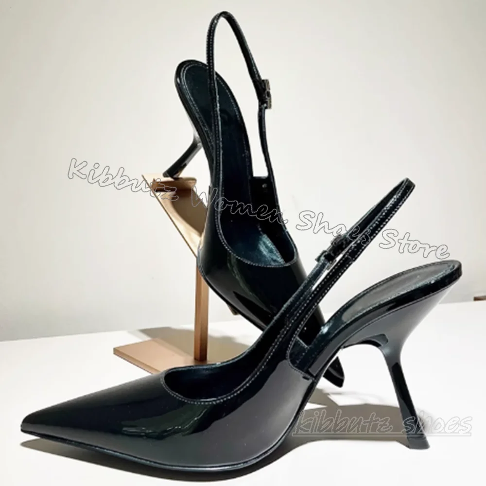 Belt Buckle Leather Pumps Pointed Toe Thin Heel Fashion Novelty Luxury Concise Sexy Elegant Hot Girls Party Wedding Shoes Newest
Belt Buckle Leather Pumps Pointed Toe Thin Heel Fashion Novelty Luxury Concise Sexy Elegant Hot Girls Party Wedding Shoes Newest
