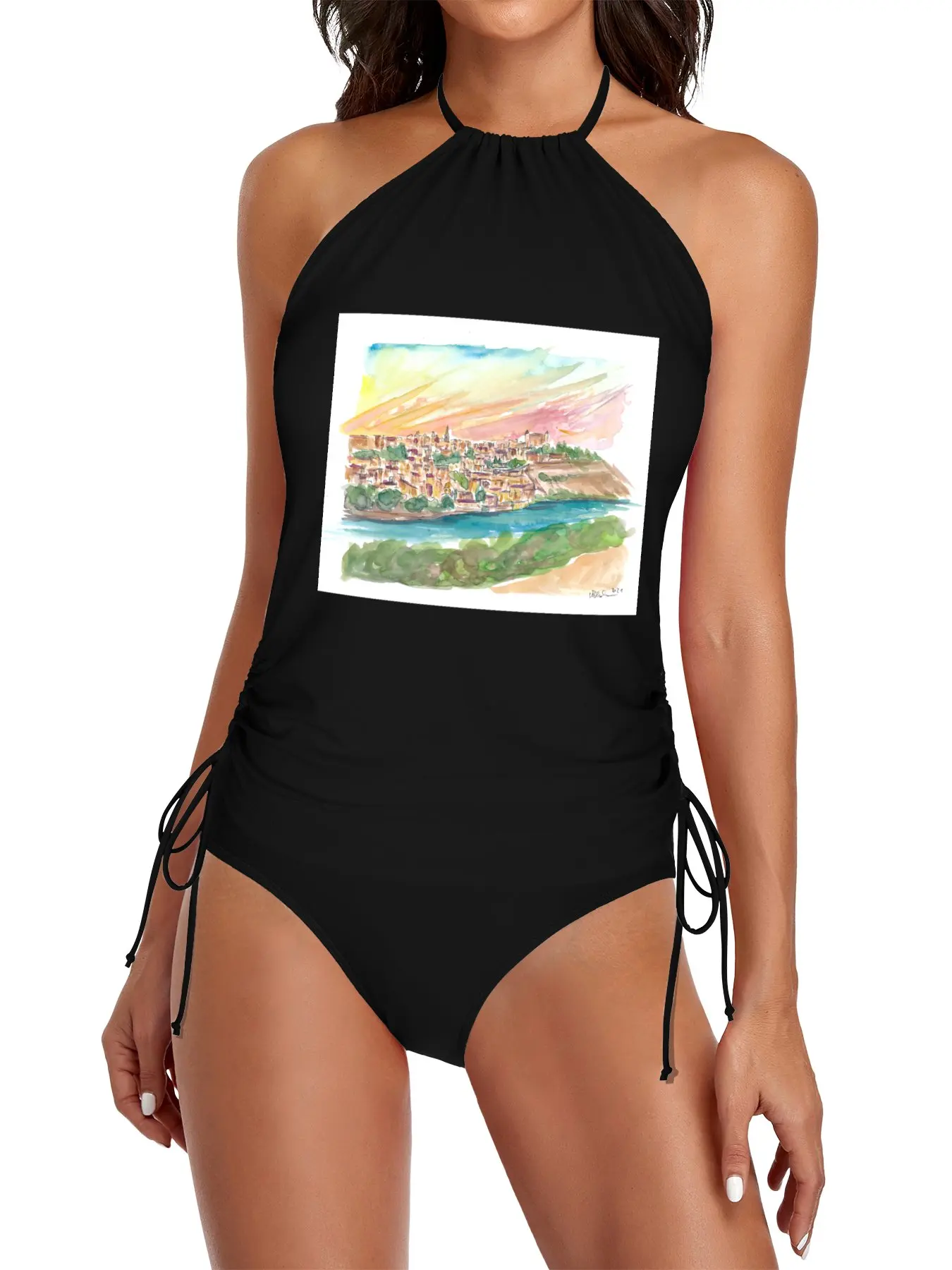 Sunset over Toledo old town in Spain Split Swimsuit Set swimming suit woman swimwear bikini Swimsuit black bikinis woman 2025
Sunset over Toledo old town in Spain Split Swimsuit Set swimming suit woman swimwear bikini Swimsuit black bikinis woman 2025