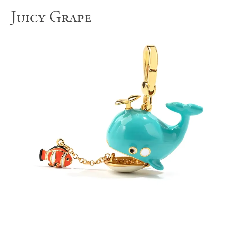 JUICY GRAPE Cute Whale Pendant Necklace For Men and Women Simple Fish Necklaces Sweater Chain Accessories Jewelry Christmas Gift
JUICY GRAPE Cute Whale Pendant Necklace For Men and Women Simple Fish Necklaces Sweater Chain Accessories Jewelry Christmas Gift