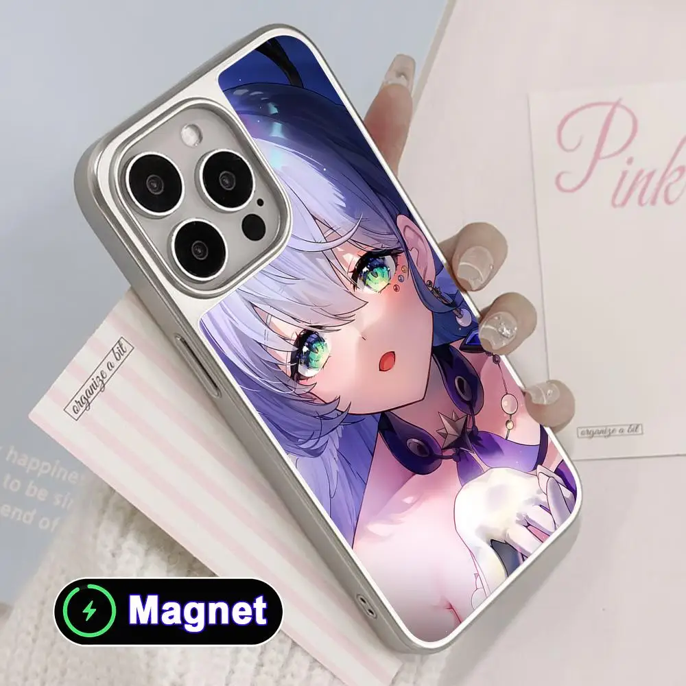HSR Robin Silver Plating Magsafe Mobile Phone Case for iPhone 17 16 15 14 13 12 11 Air Pro Max Plus Colorful Cover
HSR Robin Silver Plating Magsafe Mobile Phone Case for iPhone 17 16 15 14 13 12 11 Air Pro Max Plus Colorful Cover