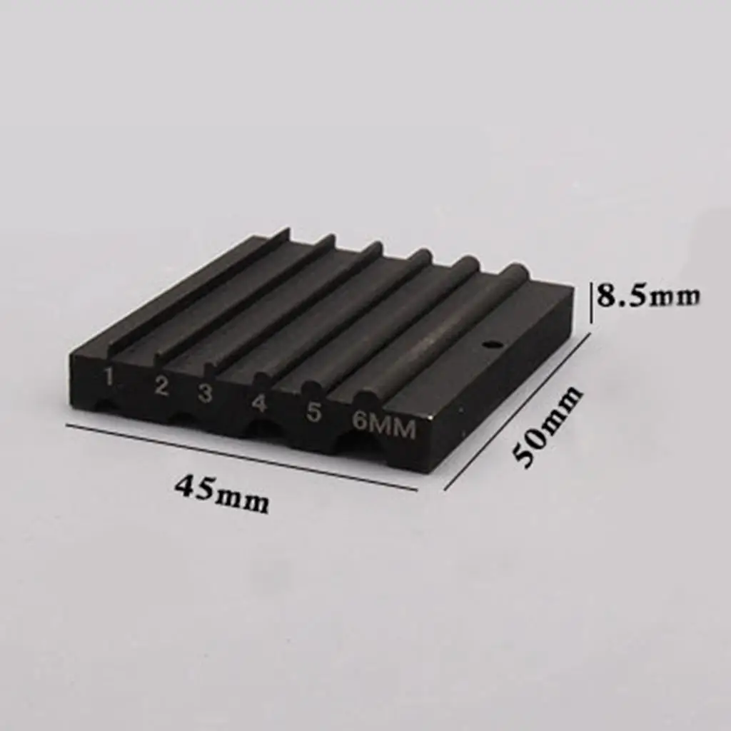 50x45x8.5mm Leather Edge Beveling Tool for Crafting And Cutting
50x45x8.5mm Leather Edge Beveling Tool for Crafting And Cutting