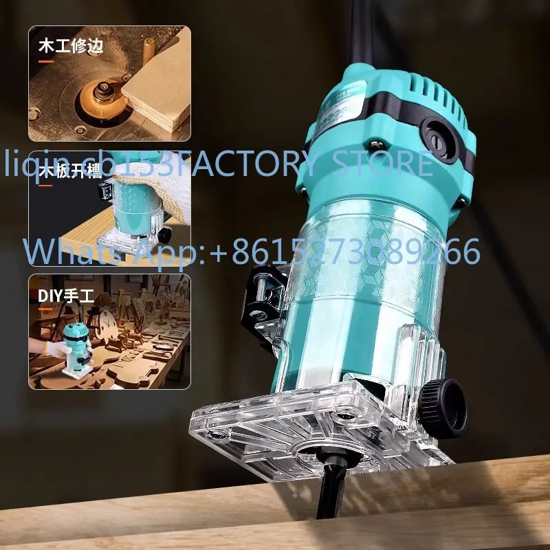 Dayi8602 trimming machine electric woodworking special opening slotting bending artifact householdWood milling machine engraving
Dayi8602 trimming machine electric woodworking special opening slotting bending artifact householdWood milling machine engraving