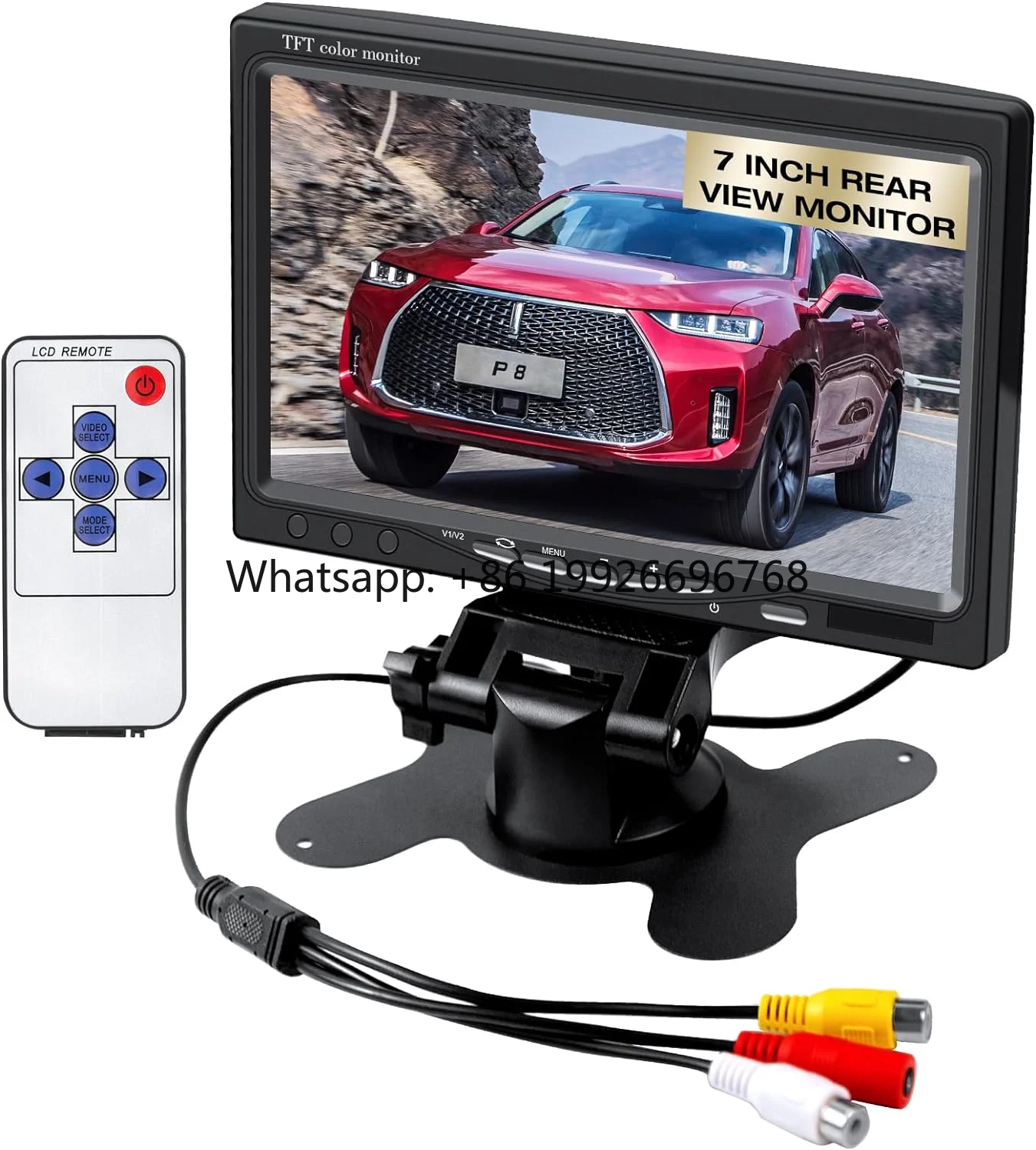 7 Inch Car Monitor Dashboard LCD Monitor Rear View Monitor AV Input for Bus Truck Car Camera System 7 Inch Screen for Truck
7 Inch Car Monitor Dashboard LCD Monitor Rear View Monitor AV Input for Bus Truck Car Camera System 7 Inch Screen for Truck