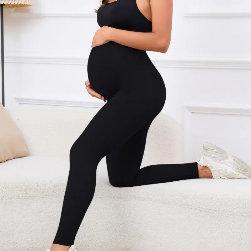 High Elasticity Tight Pants Pregnant Women Spring Autumn High Waist Sports Abdominal Tightening Hip Lifting Slim Fit Leggings
High Elasticity Tight Pants Pregnant Women Spring Autumn High Waist Sports Abdominal Tightening Hip Lifting Slim Fit Leggings