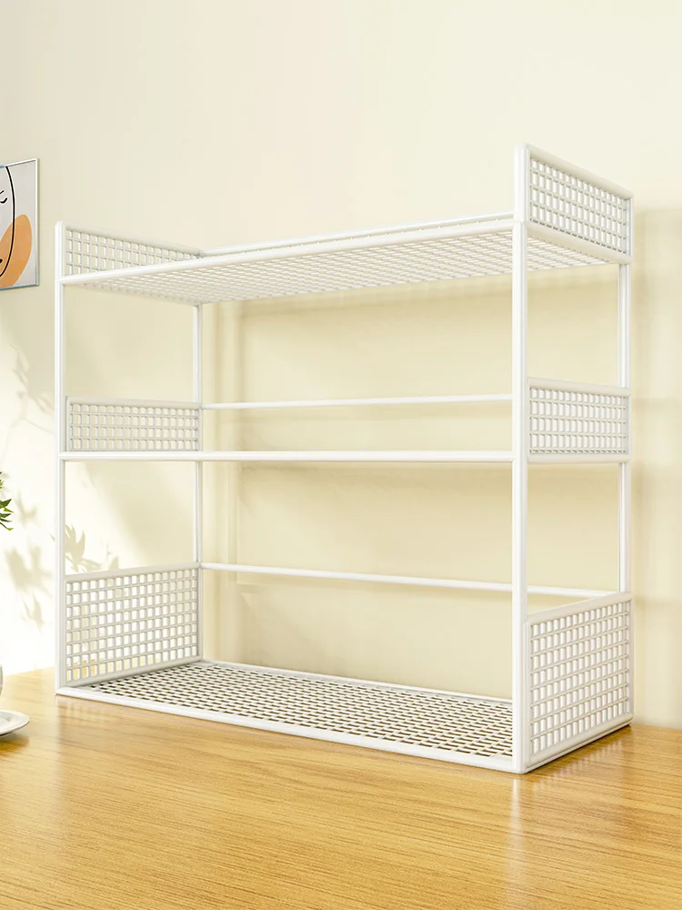 Kitchen Living Room Dining Table Multi-layer Organizer Rack Snack Beverage Cup Storage Iron Material Nordic Style Floor-standing
Kitchen Living Room Dining Table Multi-layer Organizer Rack Snack Beverage Cup Storage Iron Material Nordic Style Floor-standing