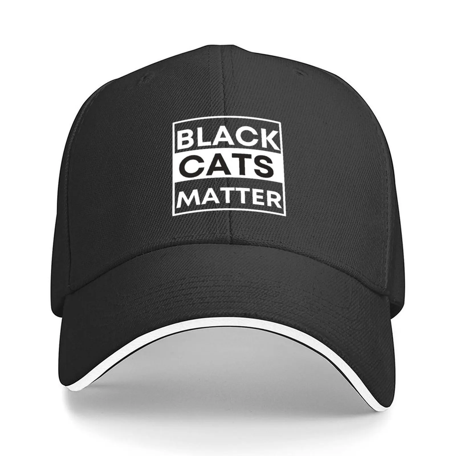 Бейсбольная кепка Black Cats Matter, роскошная женская кепка, новая мужская шляпа большого размера в шляпе, роскошный бренд для мужчин и женщин 
Бейсбольная кепка Black Cats Matter, роскошная женская кепка, новая мужская шляпа большого размера в шляпе, роскошный бренд для мужчин и женщин