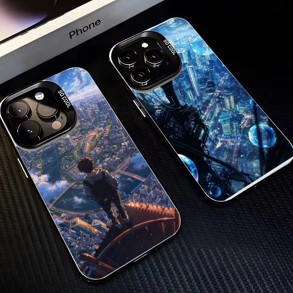 Looking at the city Phone Case For iPhone17,16,15,14,13,12,11 Plus,Pro Max Black Matte Shockproof Cover
Looking at the city Phone Case For iPhone17,16,15,14,13,12,11 Plus,Pro Max Black Matte Shockproof Cover