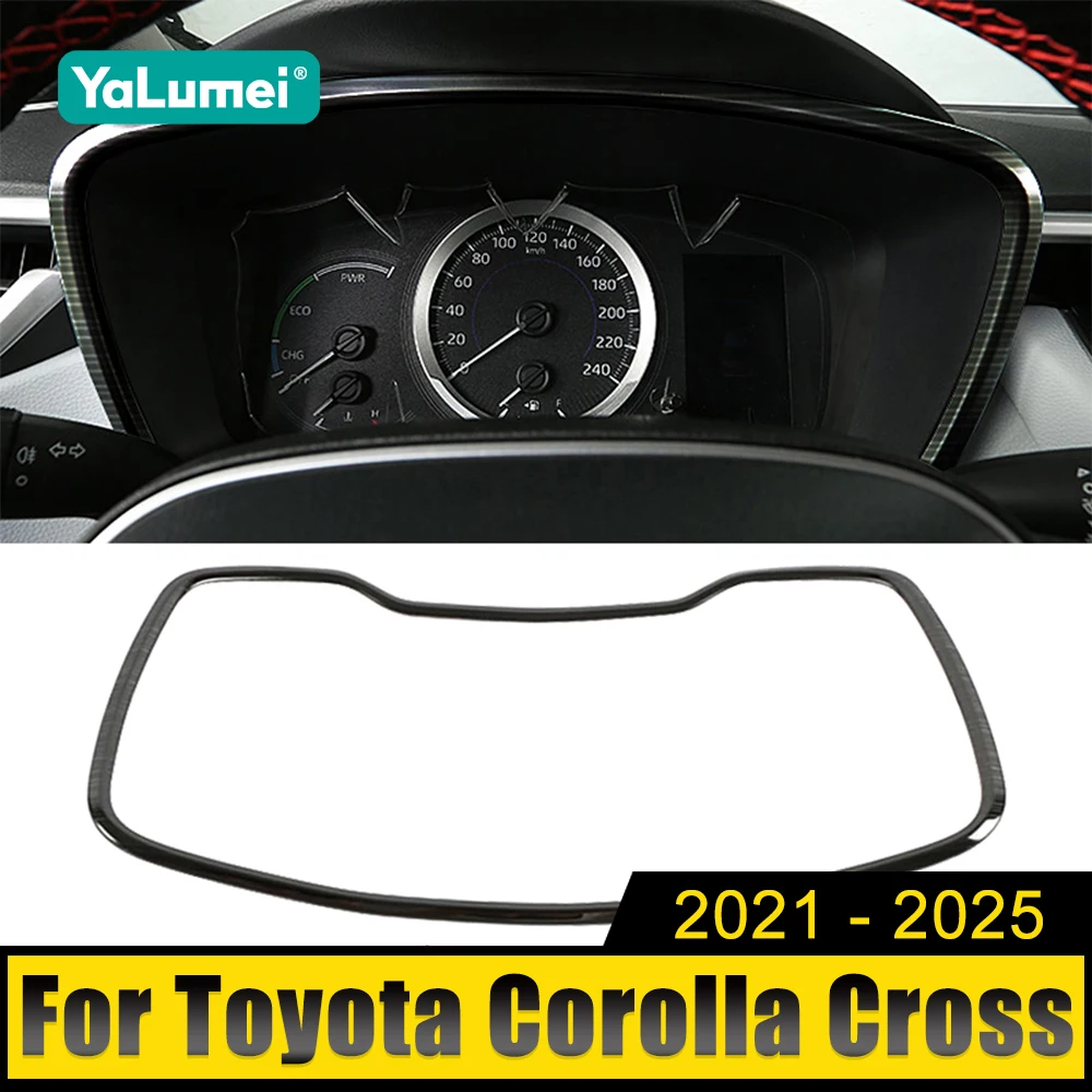 For Toyota Corolla Cross XG10 2021 2022 2023 2024 2025 Hybrid Stainless Car Dashboard Garnish Frame Cover Trim Sticker
For Toyota Corolla Cross XG10 2021 2022 2023 2024 2025 Hybrid Stainless Car Dashboard Garnish Frame Cover Trim Sticker
