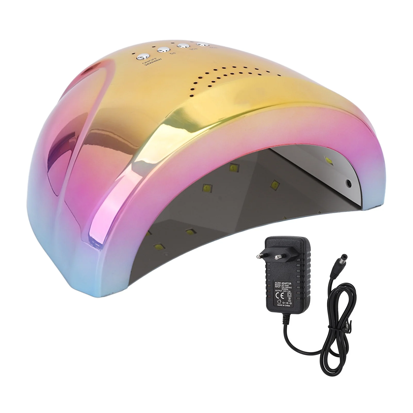 UV LED Nail Lamp 48W Dual Light Source Infrared Intelligent Induction Gel Polish Dryer
UV LED Nail Lamp 48W Dual Light Source Infrared Intelligent Induction Gel Polish Dryer