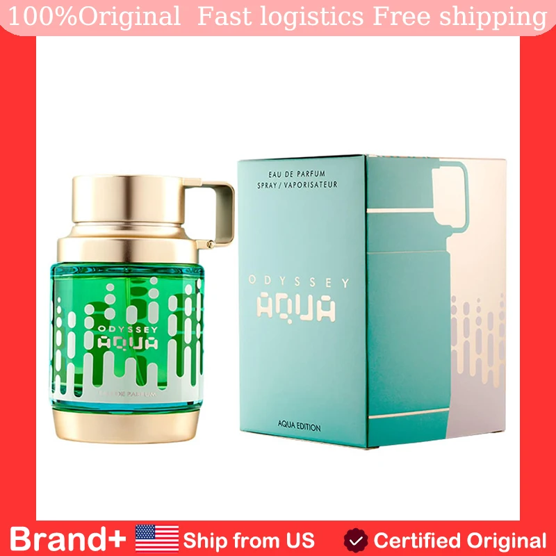 Original Armaf Odyssey Aqua Edition for Men Eau De Parfum Spray 3.4 Ounce luxury brand perfume high quality perfume long lasting fragrance Cologne Arabian women's perfume Pheromone Portable
Original Armaf Odyssey Aqua Edition for Men Eau De Parfum Spray 3.4 Ounce luxury brand perfume high quality perfume long lasting fragrance Cologne Arabian women's perfume Pheromone Portable