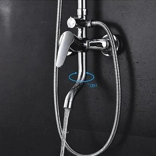 Shower Faucet Household Bathroom Faucet Chrome Hot and Cold Tap Bathtub Faucets Shower Accessories Wall Mounted Shower Mixer Tap
Shower Faucet Household Bathroom Faucet Chrome Hot and Cold Tap Bathtub Faucets Shower Accessories Wall Mounted Shower Mixer Tap