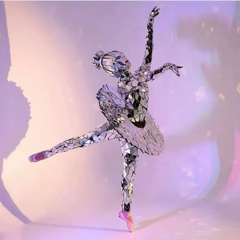 Modern Singer Party Show Music Festival Handmade New Fashion Mirror Ballet Costume Ballerina Dress Cool Glass Suit
Modern Singer Party Show Music Festival Handmade New Fashion Mirror Ballet Costume Ballerina Dress Cool Glass Suit
