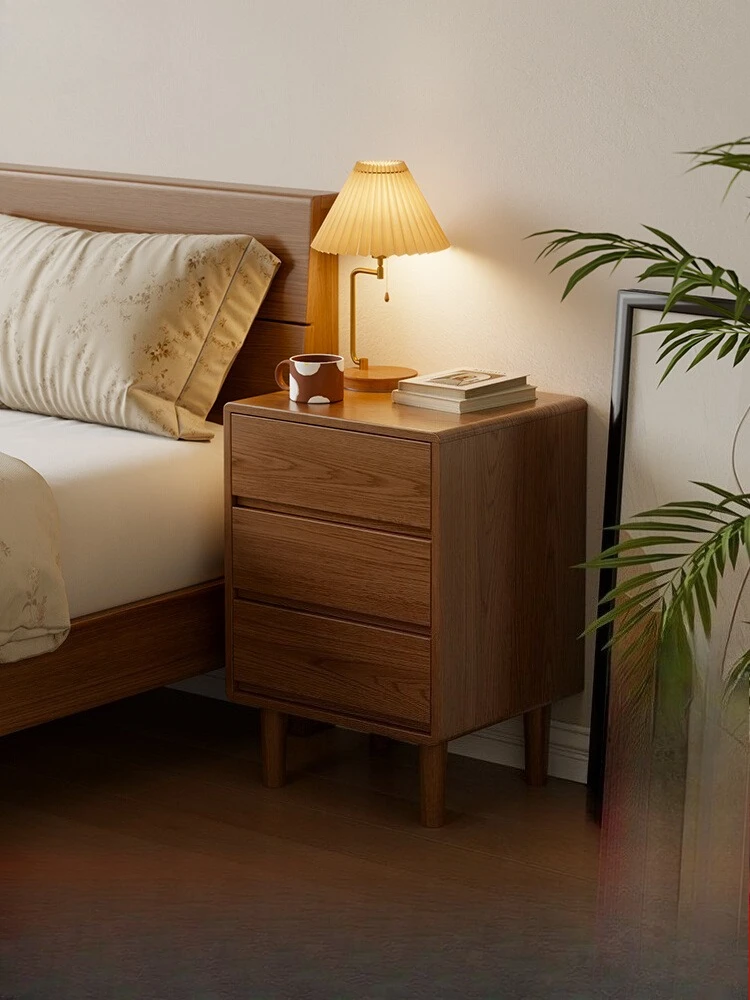 Winter wood solid wood bedside table simple modern bedroom storage cabinet household bedside locker simple small locker
Winter wood solid wood bedside table simple modern bedroom storage cabinet household bedside locker simple small locker