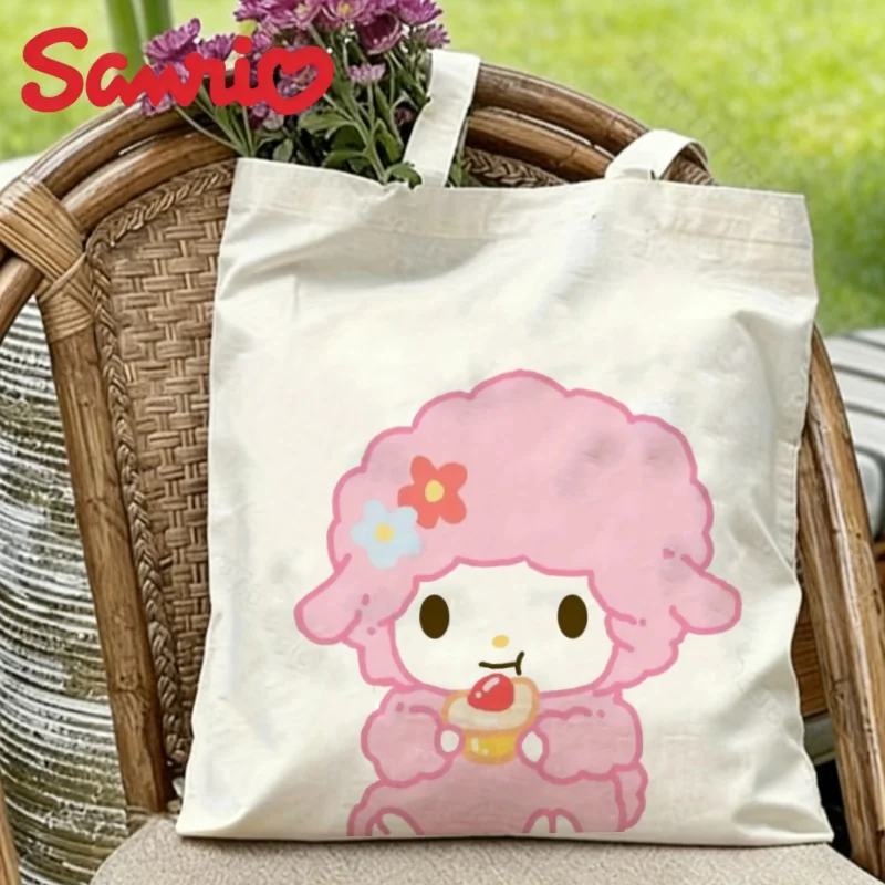 1PC Kawaii Sanrio Sheep with Dessert Print Canvas Tote Casual Shopper Bag
1PC Kawaii Sanrio Sheep with Dessert Print Canvas Tote Casual Shopper Bag