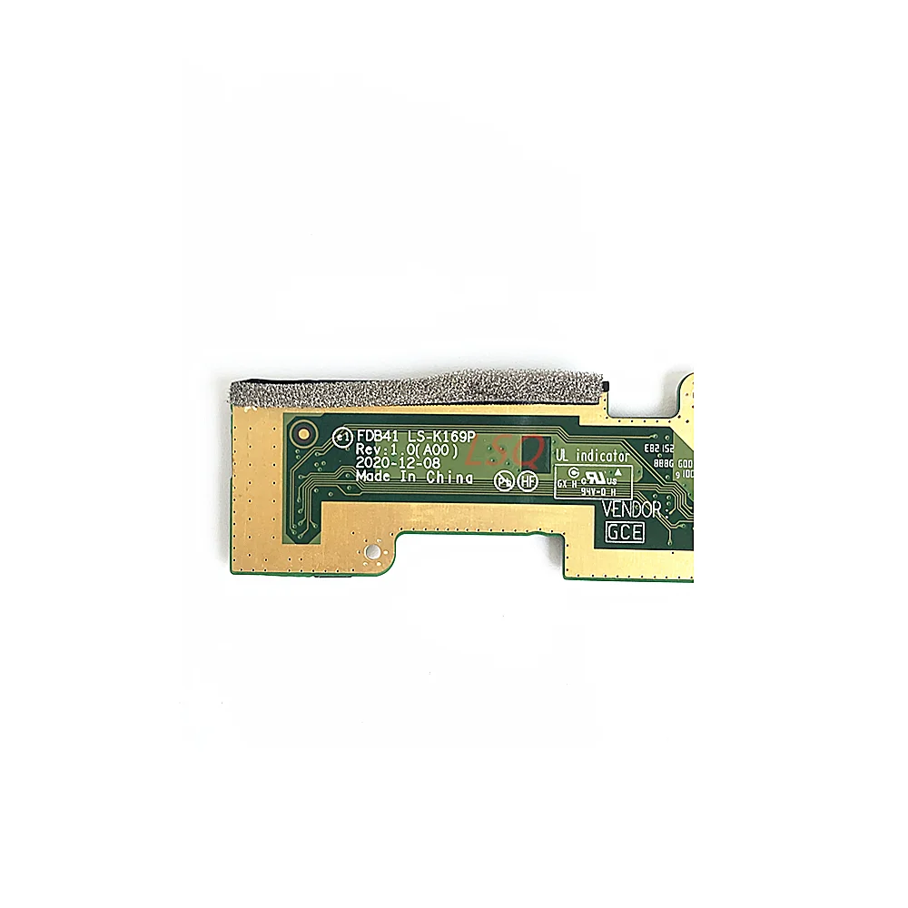 LS-K169P For Dell Latitude 9420 Power Switch Button Board With Cable 100% Test OK
LS-K169P For Dell Latitude 9420 Power Switch Button Board With Cable 100% Test OK