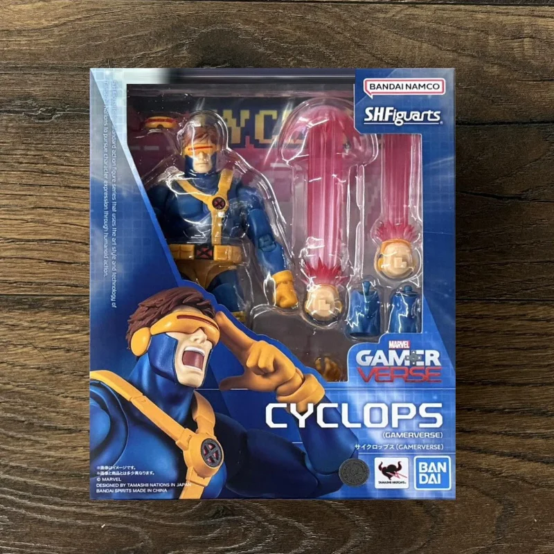 In Stock Bandai SHF Marvel X-Men Cyclops GAMERVERSE X-Men Posable Action Figure Model Collectible
In Stock Bandai SHF Marvel X-Men Cyclops GAMERVERSE X-Men Posable Action Figure Model Collectible