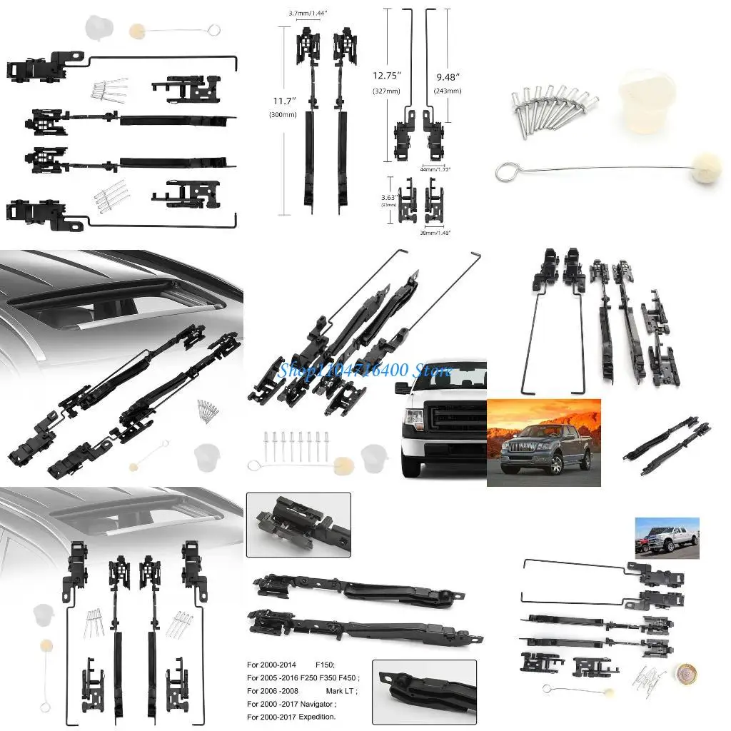 y1gd Sunroof Track Assembly 02ESR1201ABK Track Mechanicals Assembly Repair for F150
y1gd Sunroof Track Assembly 02ESR1201ABK Track Mechanicals Assembly Repair for F150
