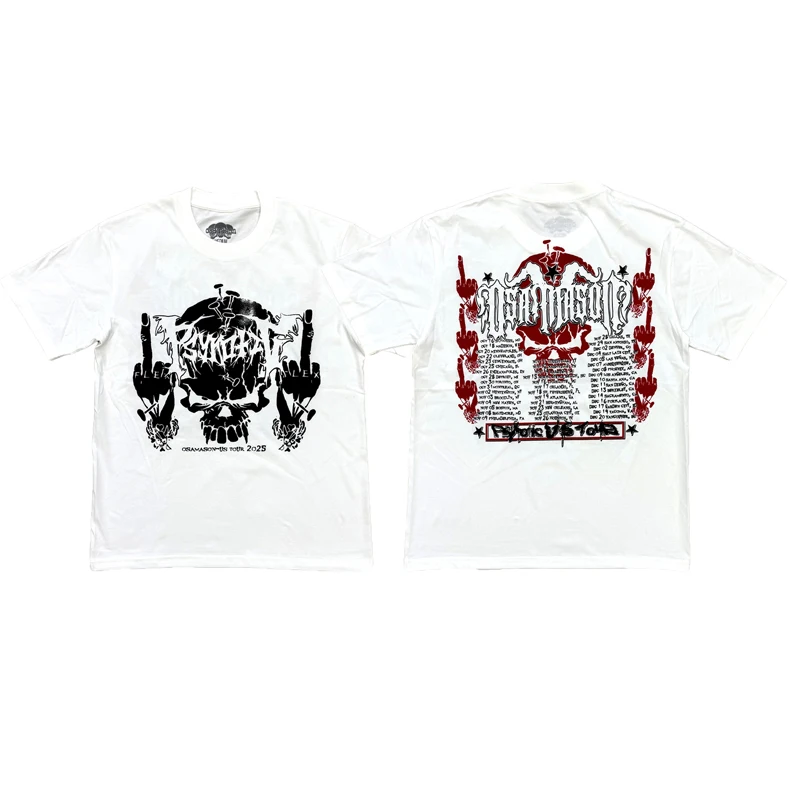KK Osamason Psykotic Tour Merch Limited ort Sve T-irt Pure Cotton Stand Fit Casual Sle round Ne Skeleton Pattern
KK Osamason Psykotic Tour Merch Limited ort Sve T-irt Pure Cotton Stand Fit Casual Sle round Ne Skeleton Pattern