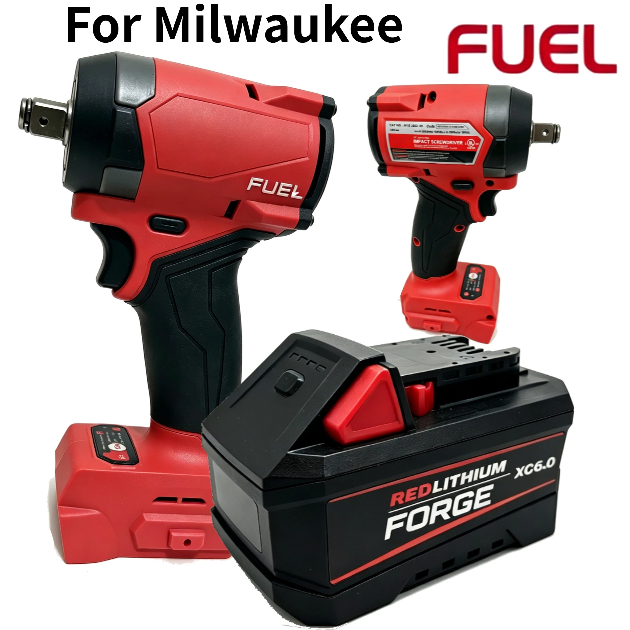 100% New Original Replace Milwaukee M18 18V 6.0Ah High Output Li-ion Rechargeable Battery for Milwaukee M18 Cordless Power Tools
100% New Original Replace Milwaukee M18 18V 6.0Ah High Output Li-ion Rechargeable Battery for Milwaukee M18 Cordless Power Tools