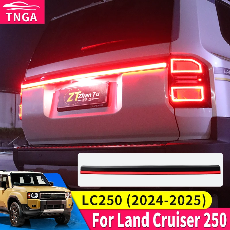 Для Toyota Land Cruiser 250 2024 2025 Prado LC250 1958 первого издания светодиодный задний фонарь сквозного типа, внешние обновленные аксессуары
Для Toyota Land Cruiser 250 2024 2025 Prado LC250 1958 первого издания светодиодный задний фонарь сквозного типа, внешние обновленные аксессуары