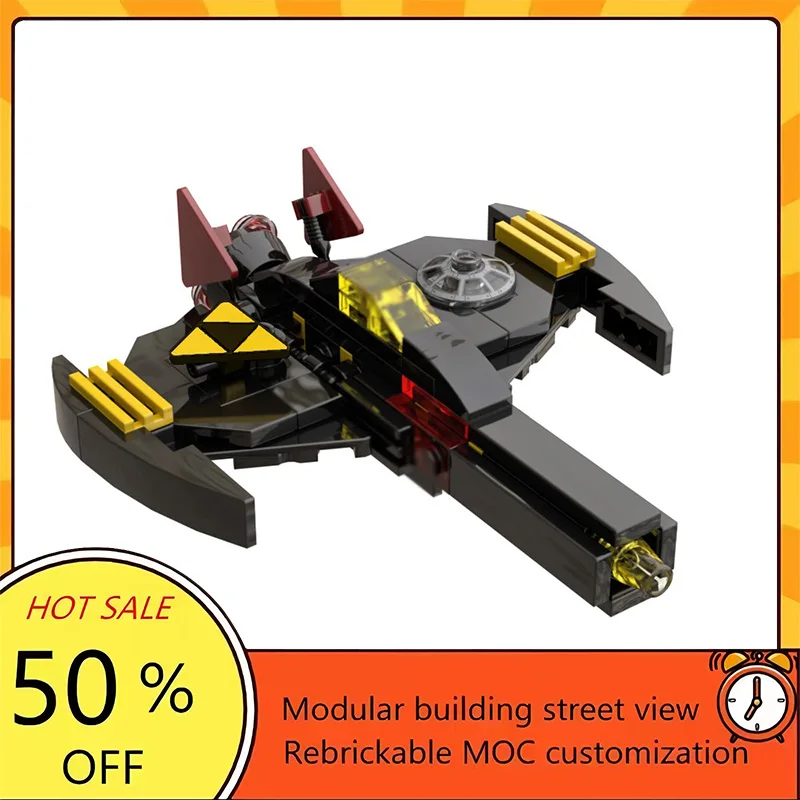 Набор из 86 деталей: Популярная модель истребителя BT-2 из фильма «Звездные войны», конструктор MOC, модульная технология, подарок на праздник, игрушка для сборки для детей
Набор из 86 деталей: Популярная модель истребителя BT-2 из фильма «Звездные войны», конструктор MOC, модульная технология, подарок на праздник, игрушка для сборки для детей