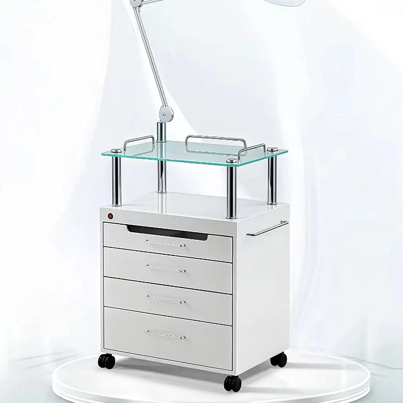Beauty Salon with Light Minimalism Style Trolley Multifunctional Mobile with Wheels Tool Cabinet Carrello Parrucchieri Furniture
Beauty Salon with Light Minimalism Style Trolley Multifunctional Mobile with Wheels Tool Cabinet Carrello Parrucchieri Furniture