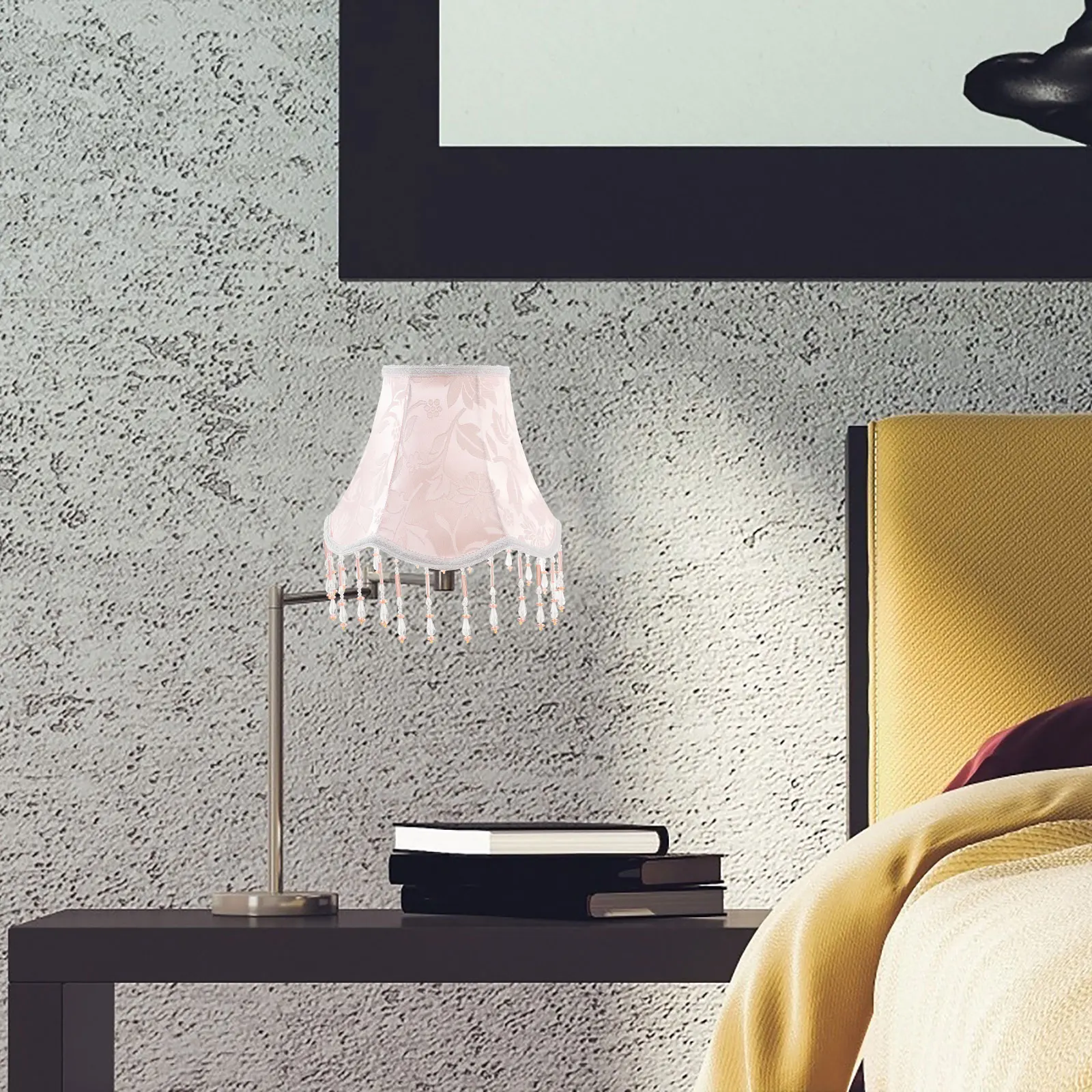European Cloth Lamp Shade White Material Retro Fringe Bedside Shades for Bedroom Living Room Dust Proof Soften Light 
European Cloth Lamp Shade White Material Retro Fringe Bedside Shades for Bedroom Living Room Dust Proof Soften Light