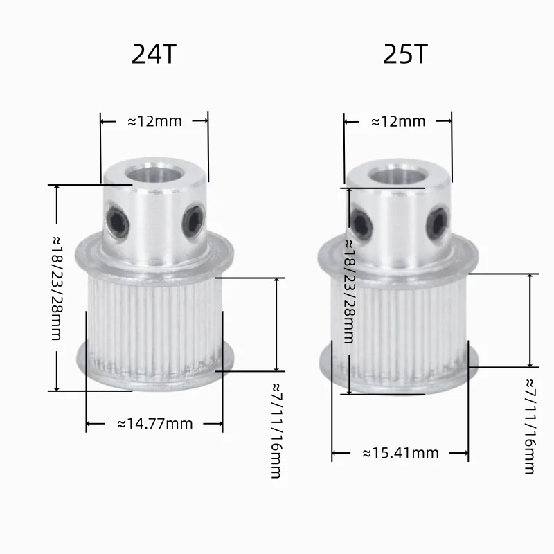 S2M Timing Pulley24/25/26/28/30/32/35/36/38/40/42/45Teeth Bore4/ 5/ 6/ 6.35/7/8/10/12/12.7mm Belt Width 6mm/10/15mm synchronous
S2M Timing Pulley24/25/26/28/30/32/35/36/38/40/42/45Teeth Bore4/ 5/ 6/ 6.35/7/8/10/12/12.7mm Belt Width 6mm/10/15mm synchronous