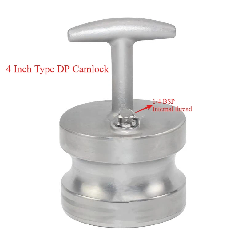 DN100 4-дюймовый тип DP Camlock с резьбовым отверстием 1/4 BSP Концевая заглушка 304SS Негабаритная уплотнительная крышка шланга Гидравлическая муфта
DN100 4-дюймовый тип DP Camlock с резьбовым отверстием 1/4 BSP Концевая заглушка 304SS Негабаритная уплотнительная крышка шланга Гидравлическая муфта