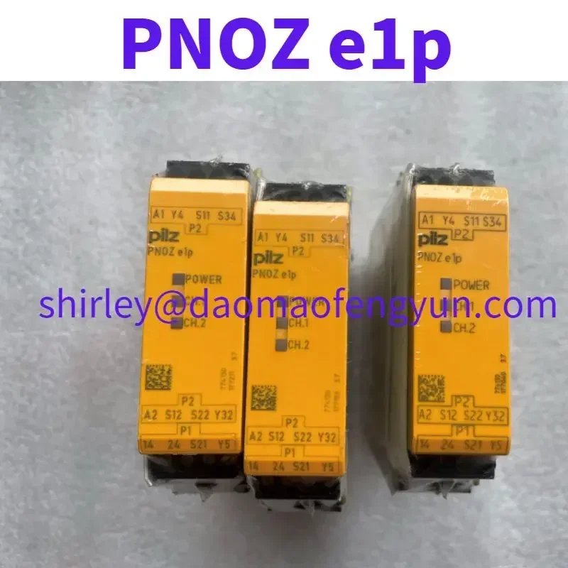 Brand New Safety relay PNOZ e1p 24VDC 2so 774130
Brand New Safety relay PNOZ e1p 24VDC 2so 774130