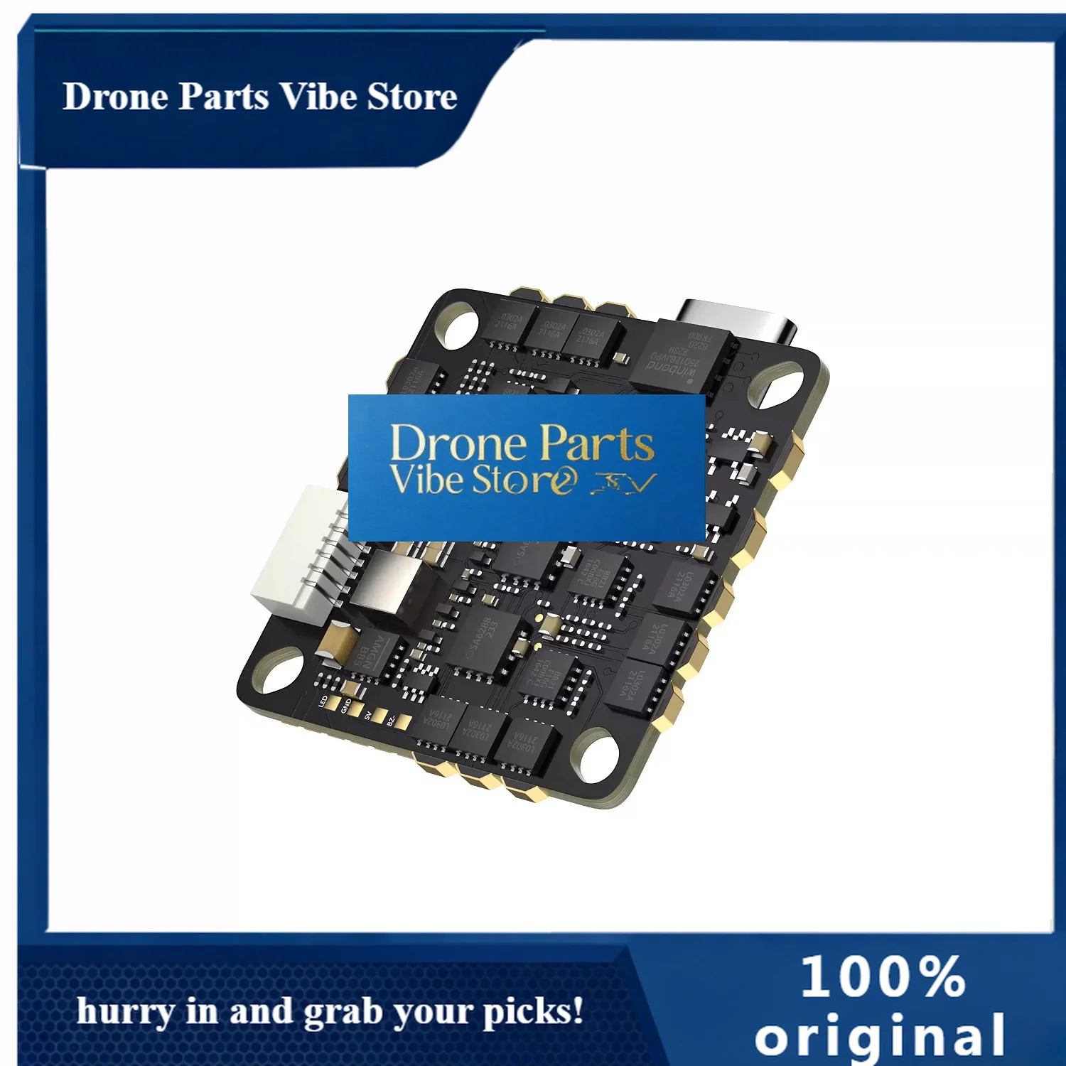 Drone PartsGEPRC GEP-TAKER G4 35A G473 Master 2~4S Suitable For RC FPV Cinewhoop
Drone PartsGEPRC GEP-TAKER G4 35A G473 Master 2~4S Suitable For RC FPV Cinewhoop