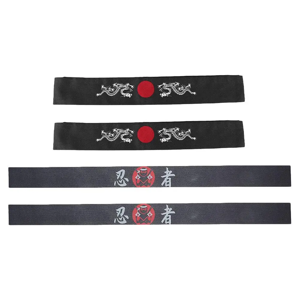 4 Pcs Japanese Hairband Samurai Headband Chef Bandana Sports Polyester Karate Halloween Costume Accessories Women Kids
4 Pcs Japanese Hairband Samurai Headband Chef Bandana Sports Polyester Karate Halloween Costume Accessories Women Kids
