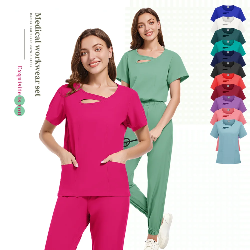 Hospital handwashing Clothe Suit Short Sleeved Hand Brushing Pet Dentist Nurse Work Clothes Men Medical Care Clothes Uniform
Hospital handwashing Clothe Suit Short Sleeved Hand Brushing Pet Dentist Nurse Work Clothes Men Medical Care Clothes Uniform