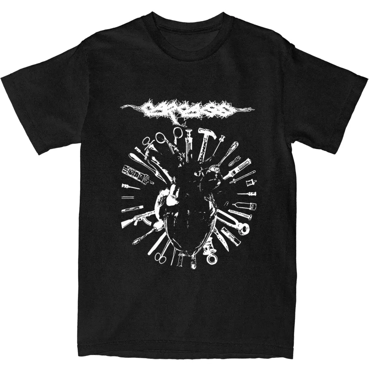 Streetwear T Shirt Carcass Rock Music Band Cotton T Shirts Heavy Metal Tee Shirt for Man Beach Y2K Fun Casual Short Sleeve Tees
Streetwear T Shirt Carcass Rock Music Band Cotton T Shirts Heavy Metal Tee Shirt for Man Beach Y2K Fun Casual Short Sleeve Tees