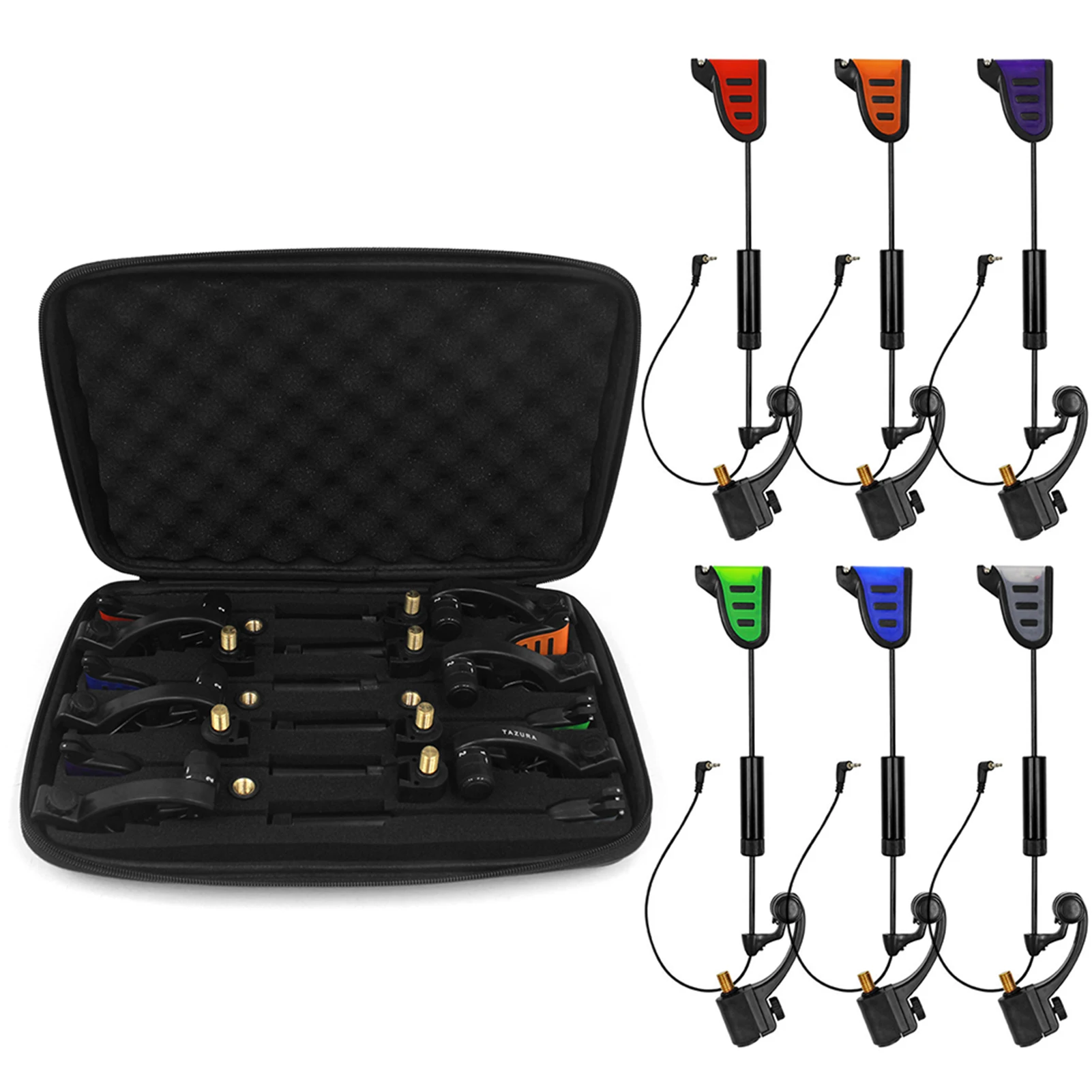 Fishing Fishing Set LED Bite Indicator Illuminated with Storage Case Fishing Tackle Illuminated
Fishing Fishing Set LED Bite Indicator Illuminated with Storage Case Fishing Tackle Illuminated
