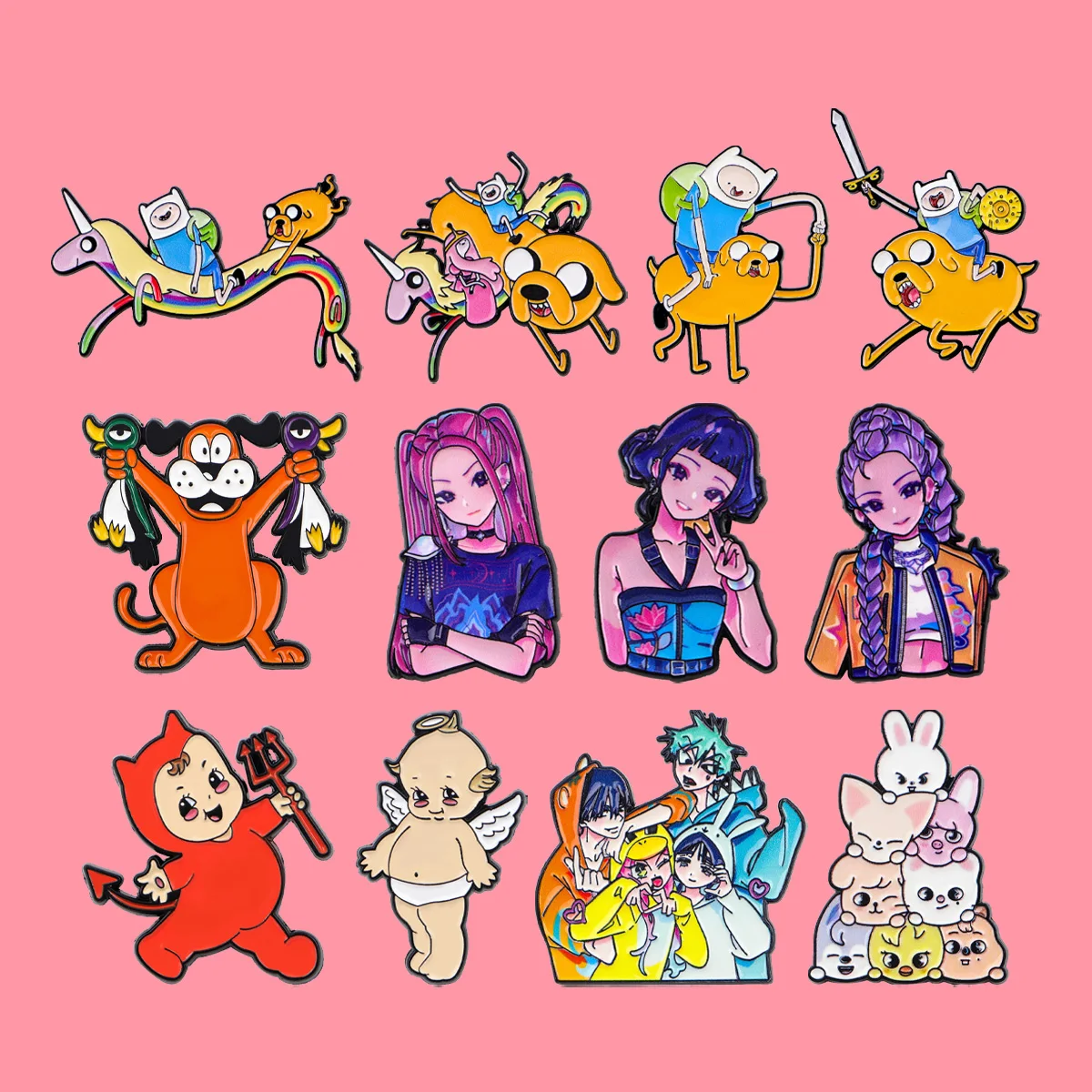 K-POP Girl Group Enamel Pins Funny Cartoon Brooch Lapel Pin Badge on Backpack Clothing Accessories Fashion Anime Jewelry Gifts
K-POP Girl Group Enamel Pins Funny Cartoon Brooch Lapel Pin Badge on Backpack Clothing Accessories Fashion Anime Jewelry Gifts